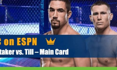 UFC Fight Night: Whittaker vs. Till Main Card odds and predictions
