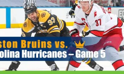 Boston Bruins vs. Carolina Hurricanes – Game 5 betting preview and odds