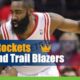 Houston Rockets vs. Portland Trail Blazers NBA betting predictions
