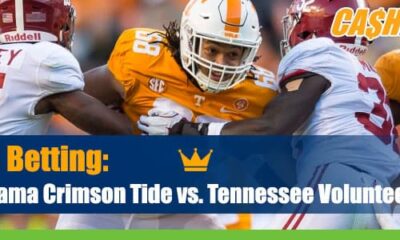 Alabama Crimson Tide at Tennessee Volunteers NCAA Football best bets and odds
