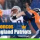 Denver Broncos vs. New England Patriots NFL betting odds and preview