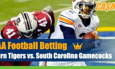 Auburn Tigers at South Carolina Gamecocks NCAA Football betting preview, odds and picks