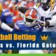 LSU Tigers at Florida Gators College Football odds, picks and predictions