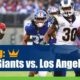 New York Giants vs. Los Angeles Rams