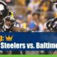 Pittsburgh Steelers vs Baltimore Ravens