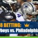 Dallas Cowboys vs. Philadelphia Eagles Sunday Night Football Week 8 Betting