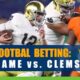 Clemson Tigers at Notre Dame Fighting Irish betting preview, odds and picks