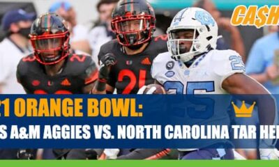 2021 Orange Bowl Betting: Texas A&M Aggies vs. North Carolina Tar Heels Odds