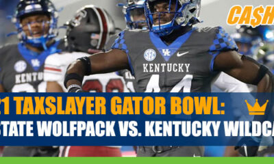2021 TaxSlayer Gator Bowl NC State Wolfpack vs. Kentucky Wildcats Odds and picks