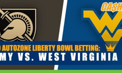2020 AutoZone Liberty Bowl Betting: Army vs. West Virginia Odds and Picks