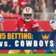 San Francisco 49ers vs. Dallas Cowboys NFL Week 15 betting preview