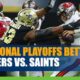 NFL Divisional Playoffs: Tampa Bay Buccaneers vs. New Orleans Saints Betting Odds and Picks