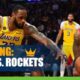 Los Angeles Lakers vs. Houston Rockets NBA betting preview, odds and picks for the game on Tuesday, January 12th, 2021.