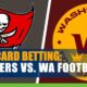 Tampa Bay Buccaneers vs. Washington Football Team NFL Wild Card betting lines