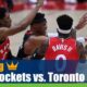 Houston Rockets vs. Toronto Raptors