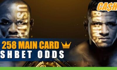 UFC 258 Main Card Betting odds and picks