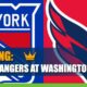 NHL Betting: New York Rangers vs. Washington Capitals Odds and Picka