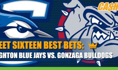 Creighton Blue Jays vs. Gonzaga Bulldogs Sweet 16 betting odds and picks