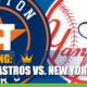 Houston Astros vs. New York Yankees Betting Info and odds