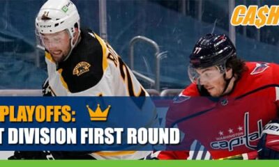 Boston Bruins (33-16-7) vs. Washington Capitals NHL East Division First Round Best Bets and Odds
