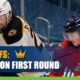 Boston Bruins (33-16-7) vs. Washington Capitals NHL East Division First Round Best Bets and Odds