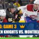 Vegas Golden Knights vs. Montreal Canadiens – NHL Playoffs Game 3 Odds