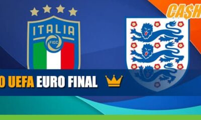 2020 UEFA Euro Final Italy vs. England Betting Odds