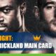 UFC Fight Night – Hall vs. Strickland Main Card Betting Information