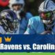 Baltimore Ravens vs. Carolina Panthers
