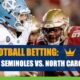 Florida State Seminoles vs. North Carolina Tar Heels Betting Information