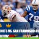 Indianapolis Colts vs. San Francisco 49ers Betting Information