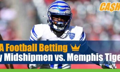 Navy Midshipmen vs. Memphis Tigers NCAA Football Week 7