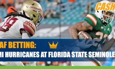 Miami Hurricanes vs. Florida State Seminoles Betting Information, odds and picks
