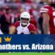 Carolina Panthers vs. Arizona Cardinals