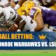 Louisiana Monroe Warhawks vs. LSU Tigers Betting Information, odds and picks