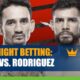 UFC Fight Night – Holloway vs. Rodriguez Main Card Betting Information and odds