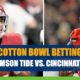 Goodyear Cotton Bowl Alabama vs. Cincinnati Betting Information