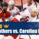 Florida Panthers vs. Carolina Hurricanes