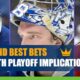 NHL Weekend Best Bets Loaded with Playoff Implications