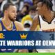 Golden State Warriors at Denver Nuggets CashBet Wagering Analysis
