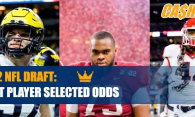 2022 First Player Taken in NFL Draft CashBet Odds
