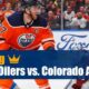 Edmonton Oilers vs. Colorado Avalanche