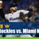 Colorado Rockies vs. Miami Marlins