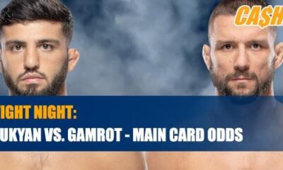 UFC Fight Night Tsarukyan vs. Gamrot Main Card Betting Info and Odds