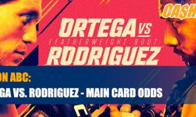UFC on ABC – Ortega vs. Rodriguez - Main Card Odds and Picks