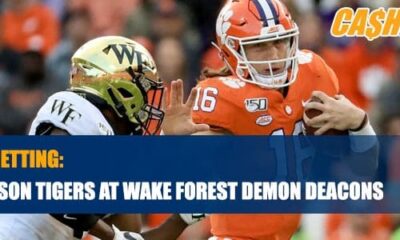 Clemson Tigers vs. Wake Forest Demon Deacons Betting Odds by CashBet Sportsbook