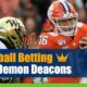 Clemson Tigers vs. Wake Forest Demon Deacons