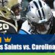 New Orleans Saints vs. Carolina Panthers 9/25/2022