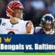 Cincinnati Bengals vs Baltimore Ravens 10/9/2022