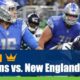 Detroit Lions vs New England Patriots